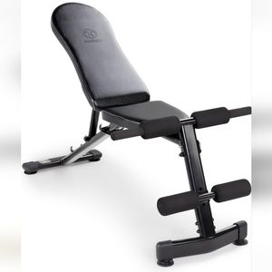 Marcy Multi-Purpose Adjustable Workout Utility Weight Bench for Full Body Uprigh